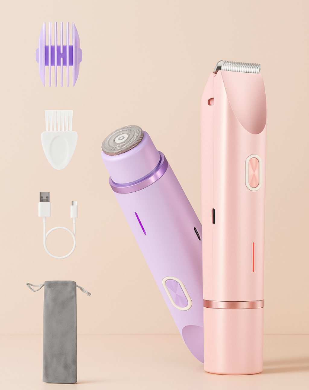PetalTrim 2 in 1 – Precision Trimmer for Women
