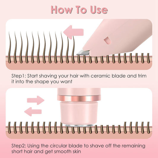 PetalTrim 2 in 1 – Precision Trimmer for Women